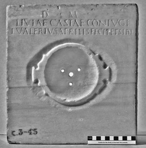 Mensa sepulchralis of Livia Casta, AD 50-100, Ashmolean Museum ANChandler3.45