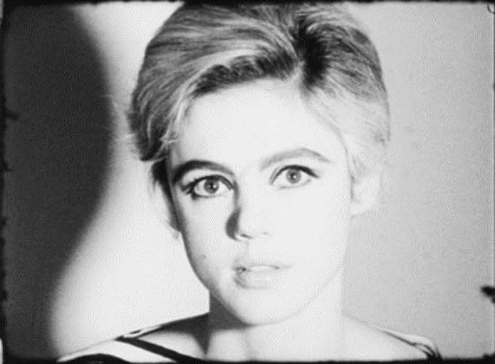 Andy Warhol, Screen Test: Edie Sedgwick (1965), 16mm film, black and white, silent, 4 minutes at 16 frames per second. Â©2013 The Andy Warhol Museum, Pittsburgh, PA, a museum of Carnegie Institute. All rights reserved. Still courtesy of The Andy Warhol Museum.