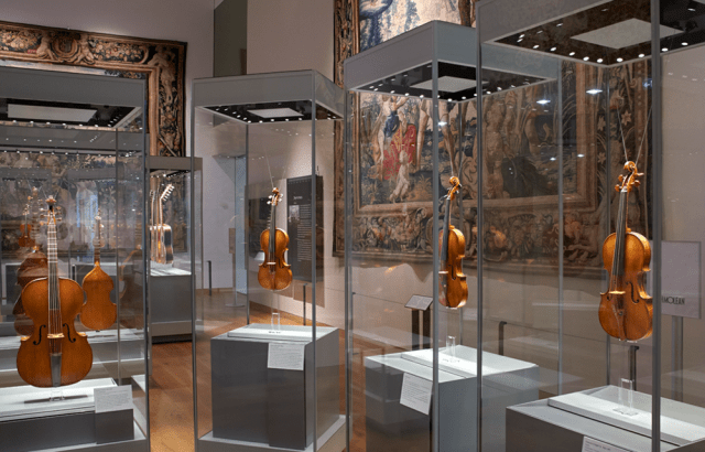 Music and Tapestry, Gallery 39 at the Ashmolean Museum